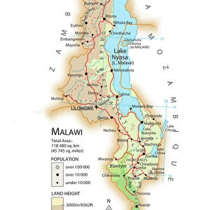 Malawi Collection: Maps