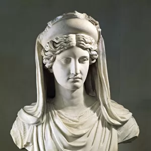Marble bust of Demeter, copy of Greek original