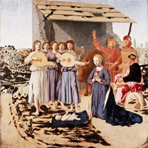 The Nativity 1470-1485: Piero della Francesca (c1422-1492) Italian artist