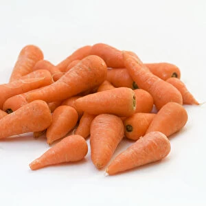Pile of Chantenay carrots
