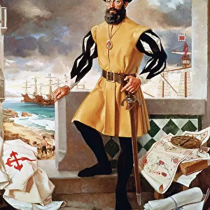 Portugal: Ferdinand Magellan (1480-1521) Portuguese Explorer and Circumnavigator