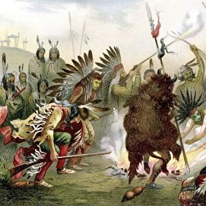 Sioux (Dakota, North American Plains Indians) War Dance: Usually 4 days of ceremonies