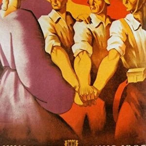 Spanish Civil War anti-fascist Poster