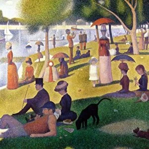 Sunday Afternoon on la Grande Jatte 1884. Oil on canvas. by Georges Seurat