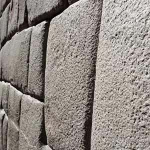 Superb Inca wall in Cusco, Peru
