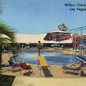Swimming Pool, Wilbur Clarks Desert Inn, Las Vegas, Nevada