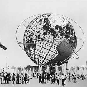 Unisphere at 1961 New York Worlds Fair