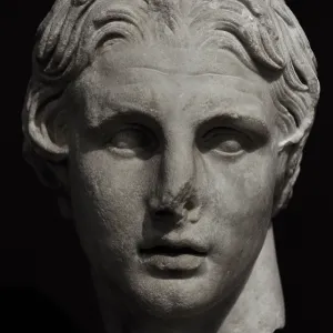 Alexander the Great Marble Print Alexander the Great Marble Print