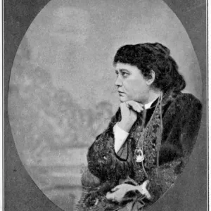 Helena Petrovna Blavatsky Print circa 1874 Helena Petrovna Blavatsky Print circa 1874