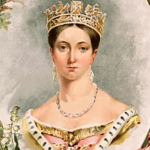 Print of Queen Victoria in 1887 Golden Jubilee Portrait Print of Queen Victoria in 1887 Golden Jubilee Portrait