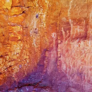 Rock Abstract Art Print Western Australia