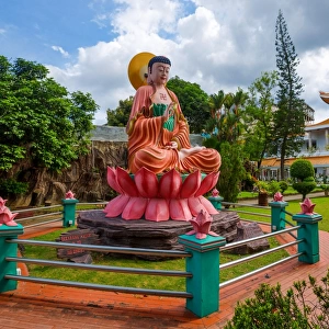 Buddha Statue at Vihara Budhi Bhakti (Tua Pek Kong) Temple, Batam, Indonesia