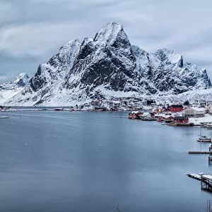 Daniel Osterkamp, Lofoten, Mountain, Mountains, Norway, Panorama, Water, arctic, boat