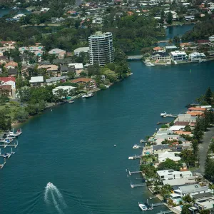 The Gold Coast viewed from above