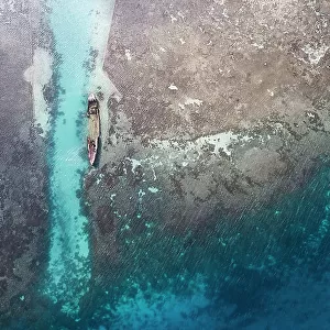 Heron Island Aerial, Great Barrier Reef