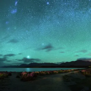 Milky way above Lake Tekapo, New Zealand