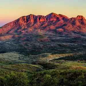 Mount Sonder Print at Sunrise Mount Sonder Print at Sunrise