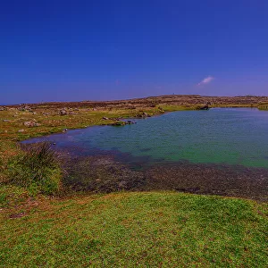 Stokes point coastal ponds, on the southern tip of King Island, Bass Strait, Tasmania, Australia