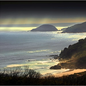 view to Whisky bay, Wilsons Promontory National Park, Victoria, Australia