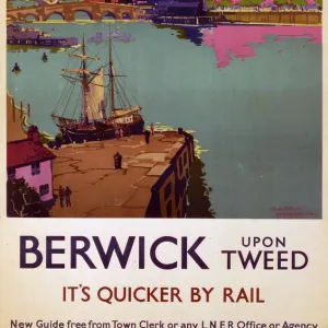 Northumberland Premium Framed Print Collection: Berwick-Upon-Tweed