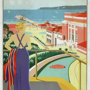 Bournemouth, GWR poster, 1923-1947