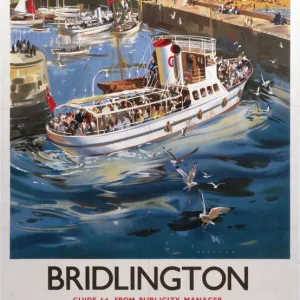 Bridlington, BR poster, 1953