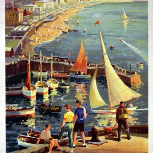 Bridlington, BR poster, 1958