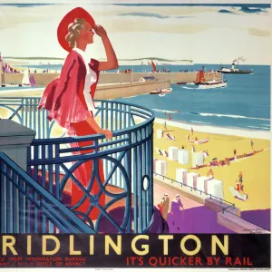 Bridlington, LNER poster, c 1930s