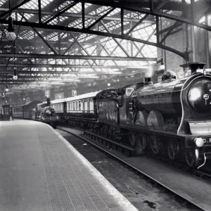 Caledonian Railways 4-6-0 locomotive No 903 Cardean at Glasgow Central