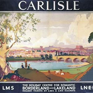 Carlisle, LMS / LNER poster, 1923-1947