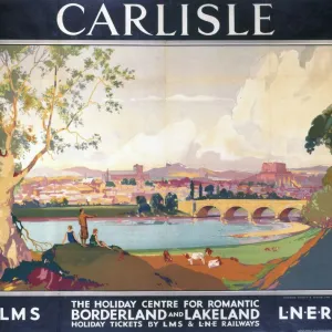 Carlisle, LMS / LNER poster, 1923-1947