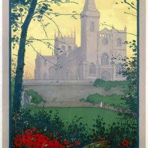 Dunfermline, LNER poster, 1923-1947