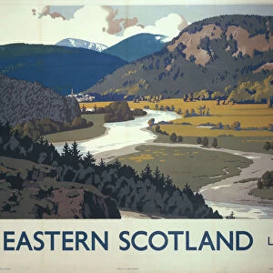 Eastern Scotland: Royal Deeside, LNER / LMS poster, 1935