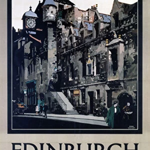 Edinburgh, LNER poster, 1923-1947