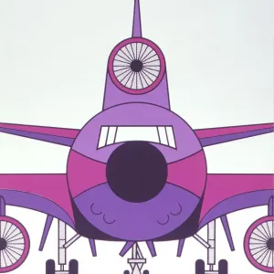 Train to Plane Print: Railair Link Poster Train to Plane Print: Railair Link Poster