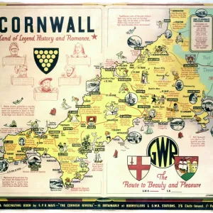 GWR Cornwall Print, 1984-8164 Poster GWR Cornwall Print, 1984-8164 Poster