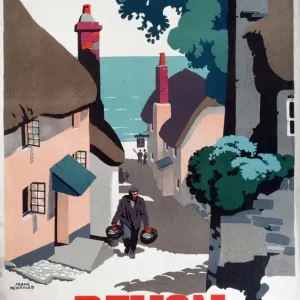 Devon Print, GWR Poster, 1939 Devon Print, GWR Poster, 1939
