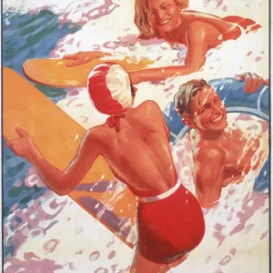 Newquay Print, 1937 GWR Poster Newquay Print, 1937 GWR Poster