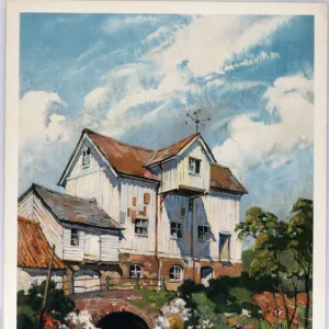 Essex - Rambles in Essex, BR (ER) poster, c 1952