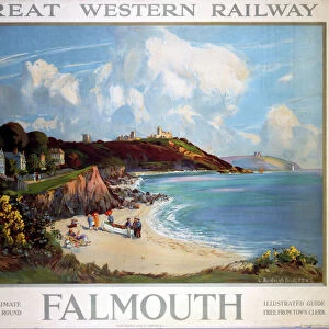 Falmouth, GWR poster, 1923-1942