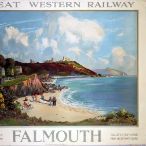 Falmouth, GWR poster, 1923-1942