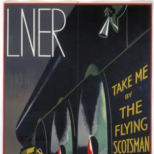 Popular Themes Fine Art Print Collection: Flying Scotsman