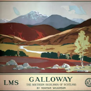 Galloway, LMS poster, 1927