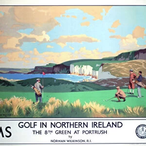 Golf in Northern Ireland, LMS poster