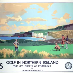 Golf in Northern Ireland, LMS poster