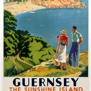 Guernsey, GWR / SR poster, 1938