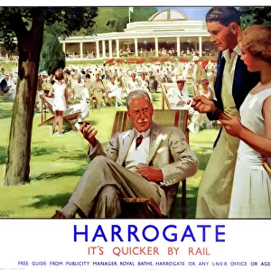 Harrogate, LNER poster, c 1930s