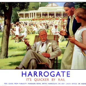 Harrogate, LNER poster, c 1930s