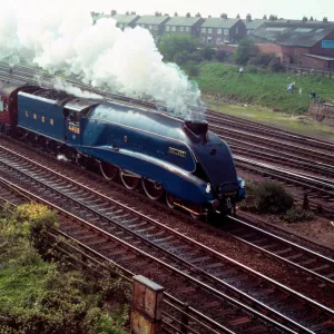 Mallard, London & North Eastern Railway locomotive no 4468, 1938