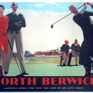 North Berwick, LNER poster, 1923-1947